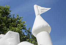 Buy standard wedding themed bounce house in the form of a castle for children. Buy bouncy castles online at JB Inflatables UK