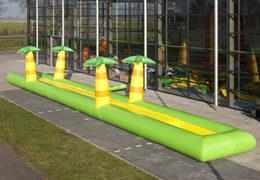 Order a perfect jungle themed inflatable belly slide for kids. Buy inflatable belly slides now online at JB Inflatables UK