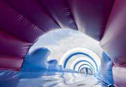 Get your inflatable 18m long crocodile themed belly slide for kids online. Order inflatable slides now at JB Inflatables UK