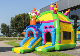 Order inflatable maxifun bouncy castle in theme party with roof  for children at JB Inflatables UK. Buy bouncy castles online at JB Inflatables UK
