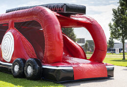 Order an obstacle course in the fire department for kids. Buy inflatable obstacle courses online now at JB Inflatables UK