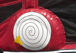 Order fire brigade obstacle course with 3D objects for kids. Buy inflatable obstacle courses online now at JB Inflatables UK