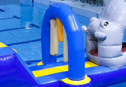 Order an assault course hippo run with fun objects for both young and old. Buy inflatable obstacle courses online now at JB Inflatables America