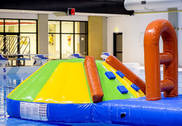 Get an inflatable dolphin-themed slide for both young and old. Order inflatable pool games now online at JB Inflatables America