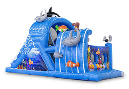 Order inflatable mini seaworld 9m obstacle course for children. Buy inflatable obstacle courses online now at JB Inflatables UK