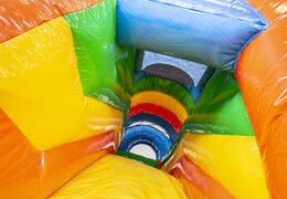 Buy a theme party bouncer with a slide for children. Order inflatable bouncers online at JB Inflatables UK