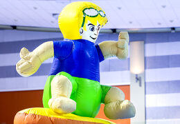 Inflatable slide in surf theme for both young and old. Buy inflatable pool games now online at JB Inflatables America