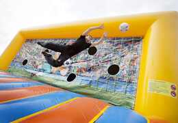 Buy football goal with an inflatable bed for both young and old. Order inflatable football goal with bed now online at JB Inflatables UK