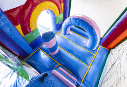 Buy bouncer in theme unicorn with slide for children. Order inflatable bouncers online at JB Inflatables UK