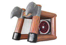 Buy inflatable Ax Battle game for both young and old. Order bouncy castles now online at JB Inflatables America