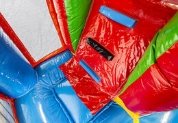 Medium Hawaii themed inflatable bouncer with slide for kids. Order inflatable bouncers online at JB Inflatables UK