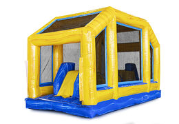 Order modular marble obstacle course, 19 meters long with appropriate 3D objects for kids. Buy inflatable obstacle courses online now at JB Inflatables UK