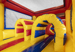 Order 13.5 meter long modular standard obstacle course with appropriate 3D objects for kids. Buy inflatable obstacle courses online now at JB Inflatables UK