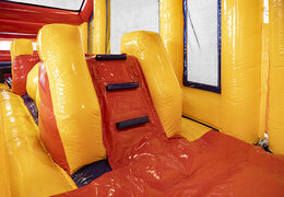 Order modular 19 meter long obstacle course in standard theme with appropriate 3D objects for children. Buy inflatable obstacle courses online now at JB Inflatables UK