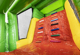 Order modular 13.5 meter long obstacle course in crocodile theme with matching 3D objects for children. Buy inflatable obstacle courses online now at JB Inflatables UK