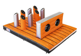 Order Giga obstacle course in the theme Bars Dodger Platform for kids. Buy inflatable obstacle courses online now at JB Inflatables UK