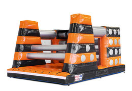 Order inflatable giant modular Gate Dodger assault course for kids. Buy inflatable obstacle courses online now at JB Inflatables UK