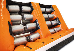 Buy inflatable 40-piece giga modular Gate Dodger obstacle course for children. Order inflatable obstacle courses online now at JB Inflatables UK