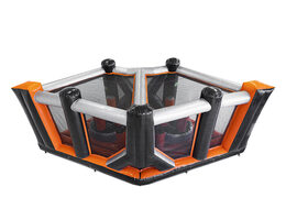 Order inflatable giant modular Pillar Dodge Corner assault course for kids. Buy inflatable obstacle courses online now at JB Inflatables UK