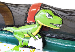 Buy inflatable dinopark rollerslide for both young and old. Order inflatable roller track now online at JB Promotions UK