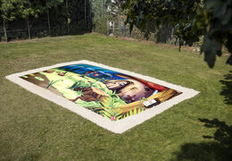 Buy custom-made inflatable airmountain in a fairytale theme. Order inflatable airmountains now online at JB Inflatables UK