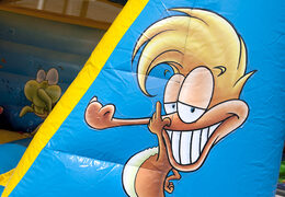 Small bouncer with roof in seaworld theme for sale. Order now at JB Inflatables UK online