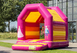 Midi princess themed bouncy castle for kids for sale. Buy bouncy castles online at JB Inflatables UK 