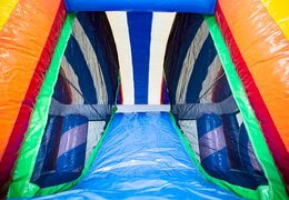 Buy indoor inflatable multiplay unicorn bouncer with a slide and 3D objects for children. Order bouncers online at JB Inflatables UK