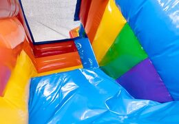 Buy a small bouncers with roof, slide and bath in a unicorn theme at JB Inflatables UK. Order bouncers online at JB Inflatables UK