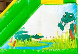 Buy inflatable multiplay bouncer in crocodile theme with connectable baths for children at JB Inflatables UK. Order inflatable bouncers online at JB Inflatables UK