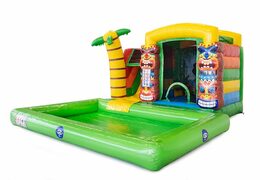 Buy multifunctional mini splash bounce Hawaii bouncy castle at JB Inflatables UK. Order inflatable bouncy castles online at JB Inflatables UK