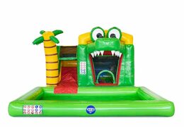 Order mini splash crocodile bouncy castle at JB Inflatables UK. Buy inflatable bouncy castles online at JB Inflatables UK