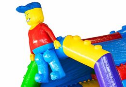 Buy standard superblocks bouncers in striking design and a funny doll animation for children. Order bouncers online at JB Inflatables UK