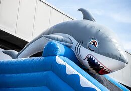 Opblaasbaar mega springkussen in sea life thema met 3D objecten kopen voor kinderen