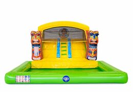 Buy multifunctional splashy slide Hawaii bouncer at JB Inflatables UK. Order inflatable bouncers online at JB Inflatables UK