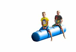 Buy blue bouncy tube for both old and young. Order inflatable items online at JB Inflatables America