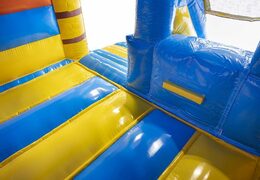 order caribbean themed inflatable bouncer with slide with surfboard for kids