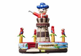 Opblaasbare Klimtoren Piraat kopen voor kinderen in thema piraat bij JB Inflatables