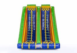 Opblaasbare Twister ladder te koop voor klimmen kinderen attractie zeskamp bij JB Inflatables