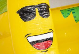 Inflatable Standard Air Cushion With Bananas And Monkeys On It For Sale For Kids