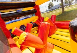 Order large assault course High Voltage Adventure Run with voltage theme from JB Inflatables