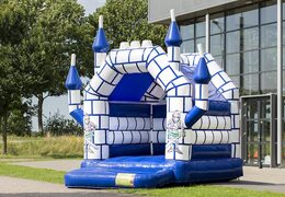 Small bouncer in castle theme for children to buy. Buy bouncers at JB Inflatables UK online