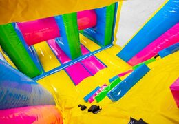 Order 13 meters inflatable obstacle course in Happy colors for kids. Buy inflatable obstacle courses now online at JB Inflatables America