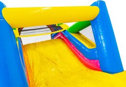 Buy 13 meter long Happy colors inflatable obstacle course for children. Order inflatable obstacle courses now online at JB Inflatables America