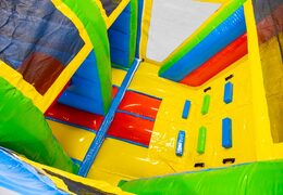 Obstacle course 13m long in theme Comic for children. Buy inflatable obstacle courses now online at JB Inflatables America