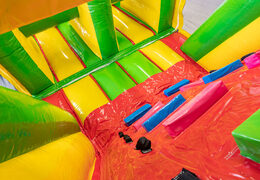 Obstacle course 13m long in theme Dino for children. Buy inflatable obstacle courses now online at JB Inflatables America