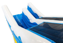 Order a 4 in 1 slide in the Rubber Duck theme online for your kids. Buy inflatable slides now online at JB Inflatables America