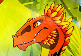 Buy inflatable Mini Multiplay Dino bouncy castle for kids. Order inflatable bouncers at JB Inflatables America