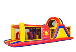 Buy 13 meters bouncy castle Standard  for kids. Order inflatables with obstacle courses now online at JB Inflatables America