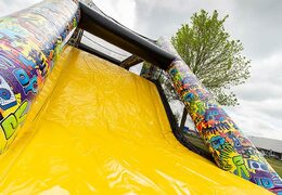Slide on inflatable freestyle track